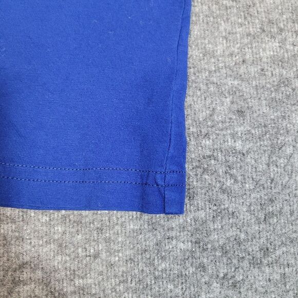 Dsquared2 Kids Shirt 18 Months Royal Blue Short Sleeve Logo Print On The Chest - Picture 5 of 9